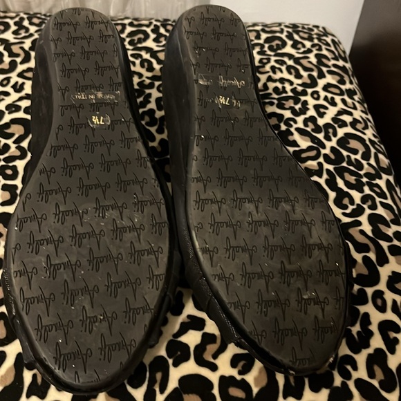 Amalfi By Rangoni New Womens Isca Black Open Toe Flats with Wedge Shoes Size 7.5 - Picture 10 of 10